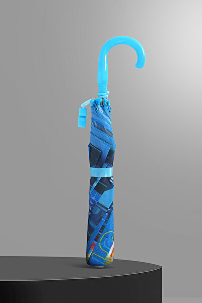 LUPİX Erkek & Kız Çocuk Düdüklü Şemsiye Dayanıklı Tasarım Desenli Çocuk Şemsi...