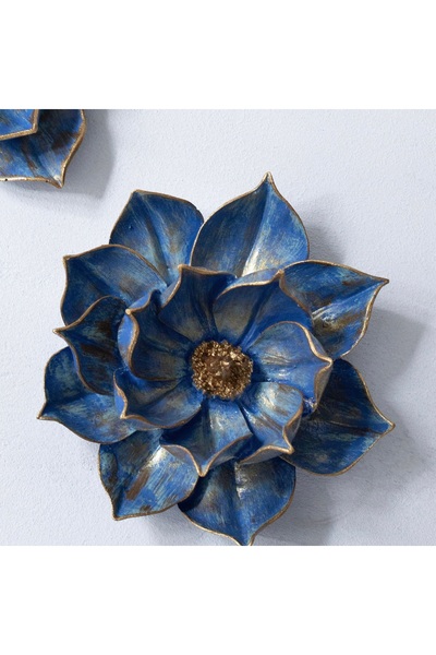 Deart İstanbul Lotus Masa Dekoru Ikili 26x26 Ve 20x20 Cm.