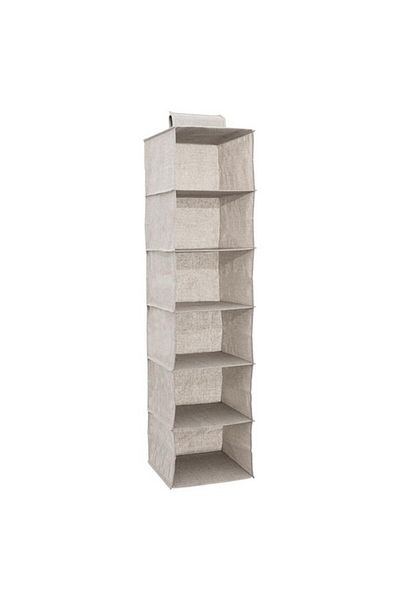 Five Simply Smart High-Quality 6-Compartment Shirt Storage Shelf