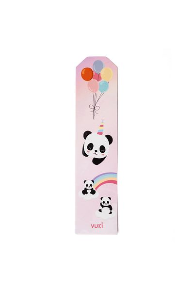 VUKİ Σελιδοδείκτης από χαρτί με σχέδιο Panda