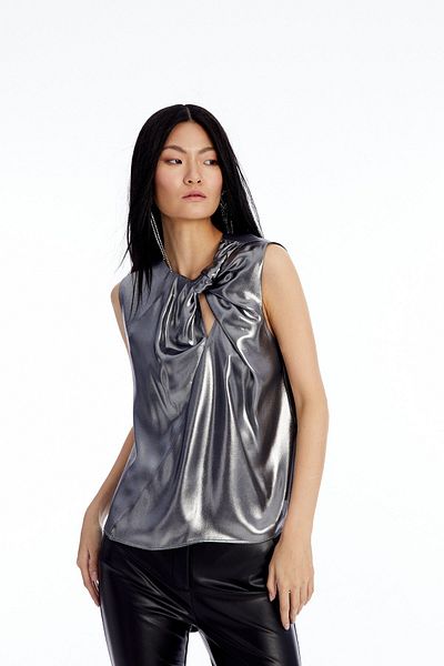 rue. Asymmetrical Anthracite Metallic Ball