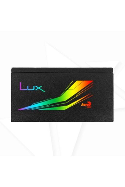 AEROCOOL مزود الطاقة شبه المعياري LUX RGB 1000M 1000 واط +80 ذهبي