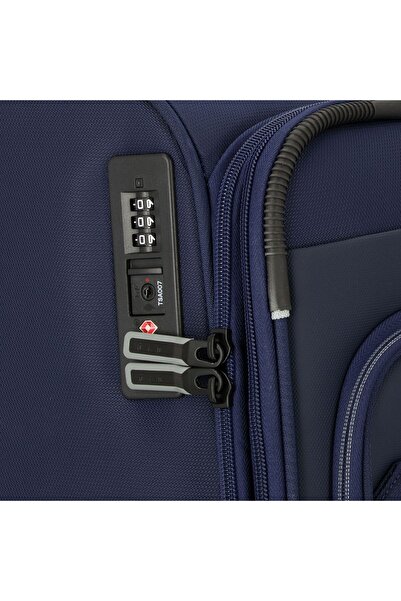 D&N Travel Line 9504 4-rolová koferná súprava s 3-dielnym Dehnfalte