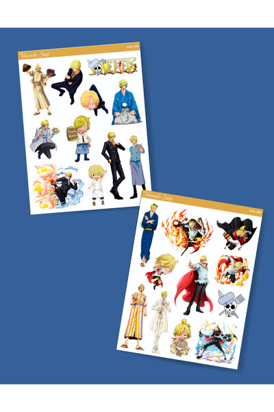 MiniThingsArt Karabacak Sanji - OnePiece -Vinsmoke Sanji - one piece 2li stic...