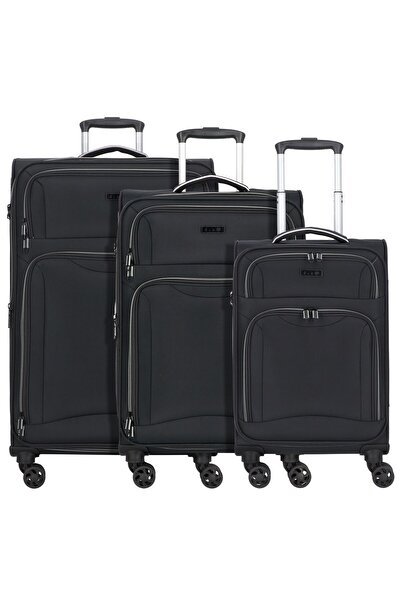 D&N Travel Line 9204 4-rolová súprava 3-dielna Mit Dehnfalte