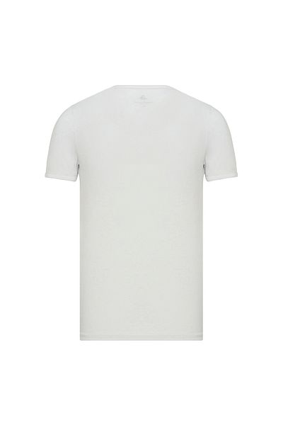 ROUTEFIELD Tricou bărbați Tim alb 10