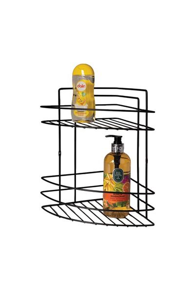 Prima Nova 2-Tier Elegant and Modern Design Fest Bath Corner Shelf