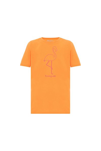 ROUTEFIELD Orange Tallkids Children's T-Shirt