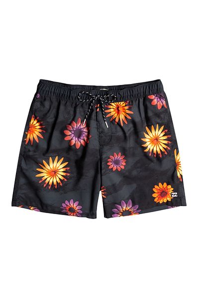 BİLLABONG Billabong Billabong Sundays lb Men's Shorts Black Multicolor Men's Volley Short C1Lb17
