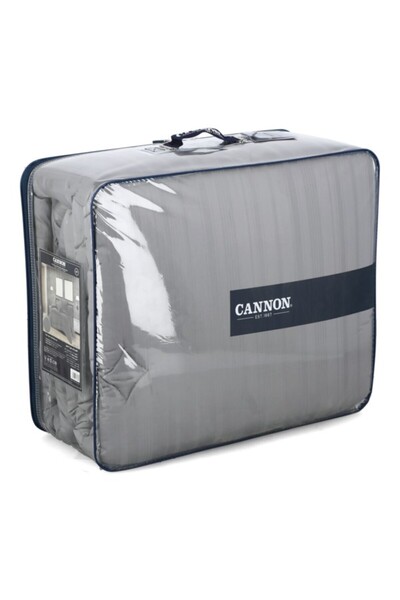 Cannon 3-Piece Premium Quality Cotton Stripe Comforter Set Twin