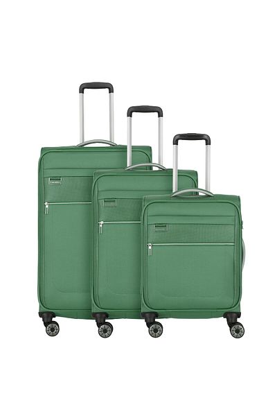 Travelite Miigo 4 kolieska Sada kufrov 3-dielna s rozširovacím záhybom