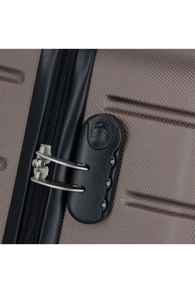 Nowi Bergamo 4 teklerlekli Bavul seti 2 parça