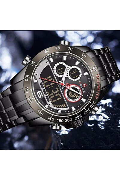 Naviforce Digital Analog Alarm Sports Men's Wrist Watch