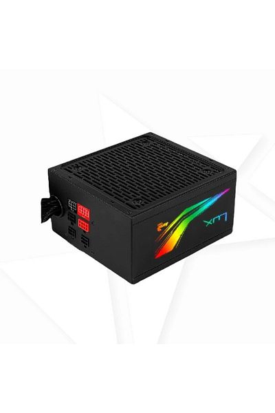 AEROCOOL مزود الطاقة شبه المعياري LUX RGB 1000M 1000 واط +80 ذهبي