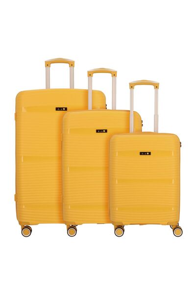 D&N Cestovná linka 4200 4 Tekerlekli Bavul Seti 3 Parça