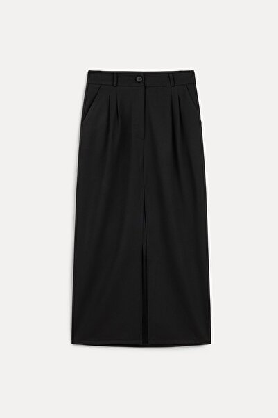 VATKALI Rozparkovaná midi sukně