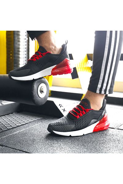 AZE STEP Ușoare Zilnic Mers Alergare Negru - Roșu Pantofi sport pantofi sport