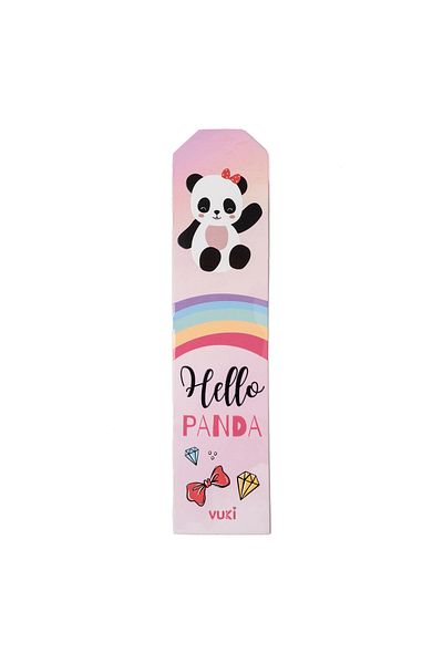 VUKİ Σελιδοδείκτης από χαρτί με σχέδιο Panda