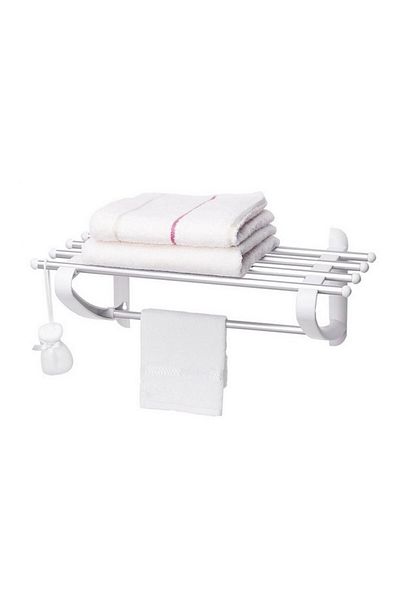 Prima Nova Wall Mounted Sturdy Aluminium Towel Holder Rack