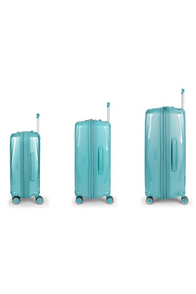 Gabol Queens 4 Rollen Kofferset 3-teilig mit Dehnfalte