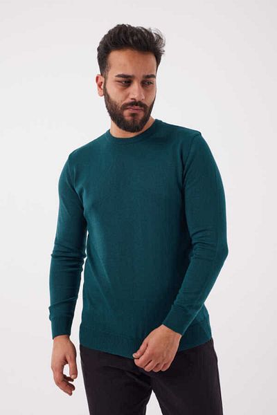 KAPTAN TRİKO Pulover pentru bărbați cu gât crew - bumbac, model 5590