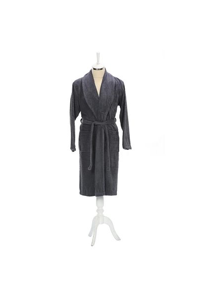 Özdilek Μπουρνούζι Unisex Colorist Şalyaka Size Xl - Σκούρο Γκρι