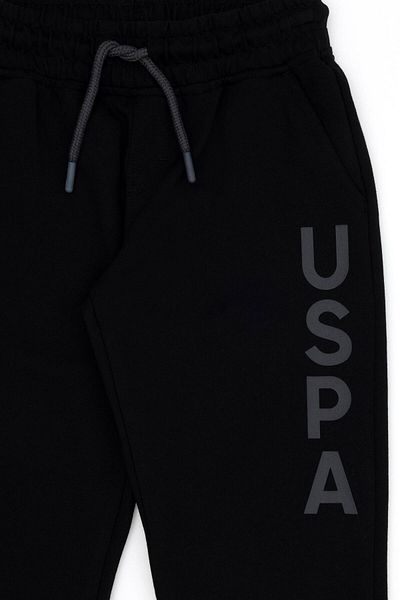 U.S. Polo Assn. Pantaloni de trening negri pentru băiat 1639186