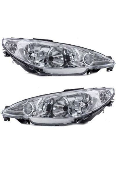 Peugeot 206 Peugeot Sağ Far 206 Uyumlu Üretimde Kullanılan Orijinal