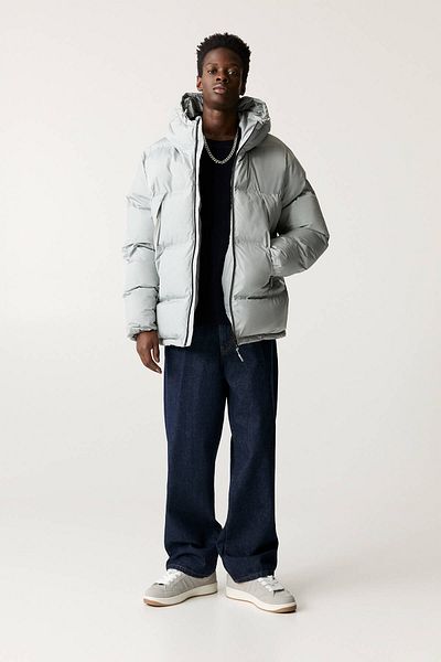 Pull & Bear Puffer jacket with hood