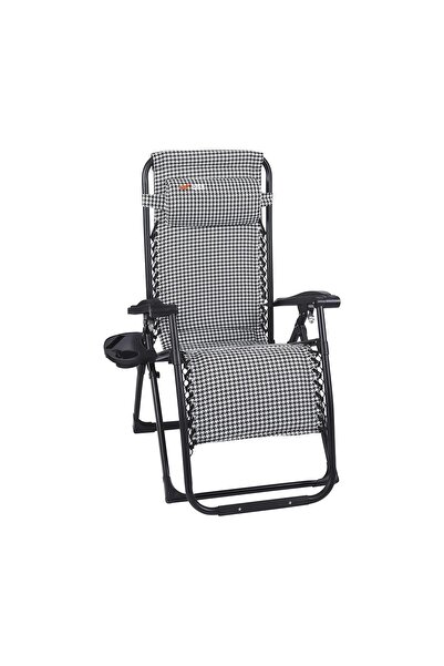 Genel Markalar Padded Plus +5cm Katlanır Şezlong