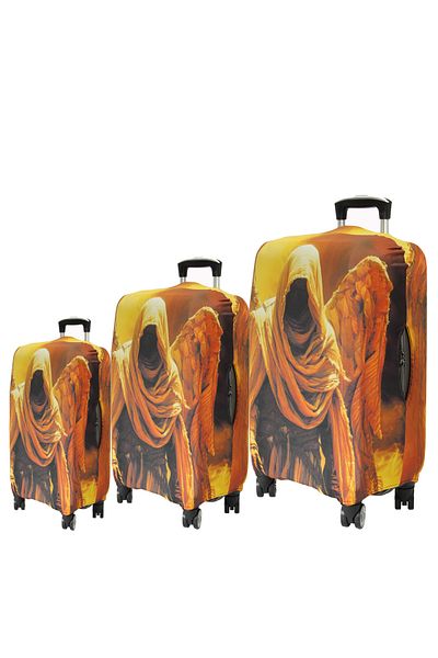 MY SARACİYE My Saraciye 124 Angel - Large Medium Cabin Size Case Set