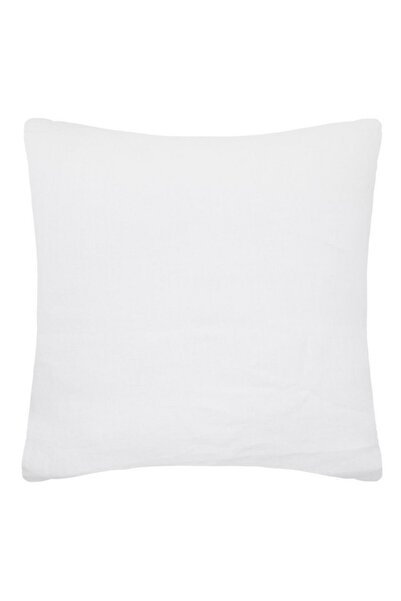 Atmosphera غطاء وسادة من الكتان المغسول من ليناه، 65 × 65 سم