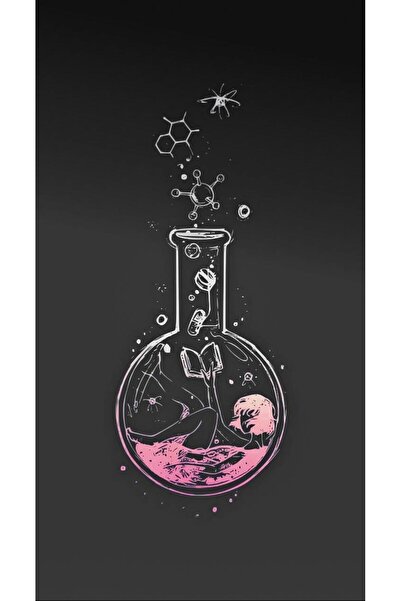 512 STORE Kimya Deney Tasarım Duvar Dekor  Poster 30x42 Çerçevesiz