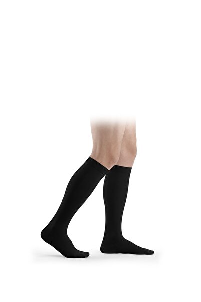 Sigvaris Essential Classical (TOPFİNE) /diz Altı /orta Basınç /medium Short/k.burun /siyah