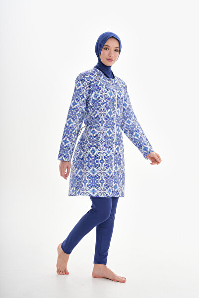 medipek Boneli vízlepergető ejtőernyős hidzsáb fürdőruha teljesen fedett harisnyával