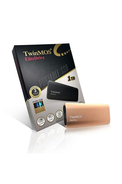 TwinMOS Ontech - 1 Tb Ext Ssd Usb3.2/Type-C Gold Pssdggbmed32-G