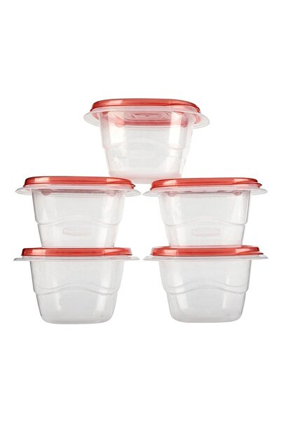 RUBBERMAID 5-Piece Square Container