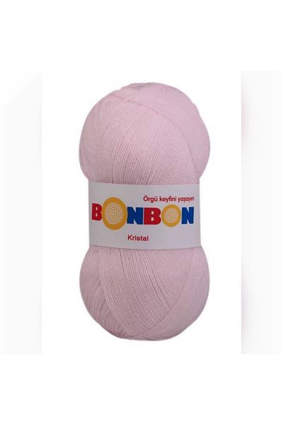 BONBON 1 Κρύσταλλο 98331 Ανοιχτό ροζ πλεκτό νήμα