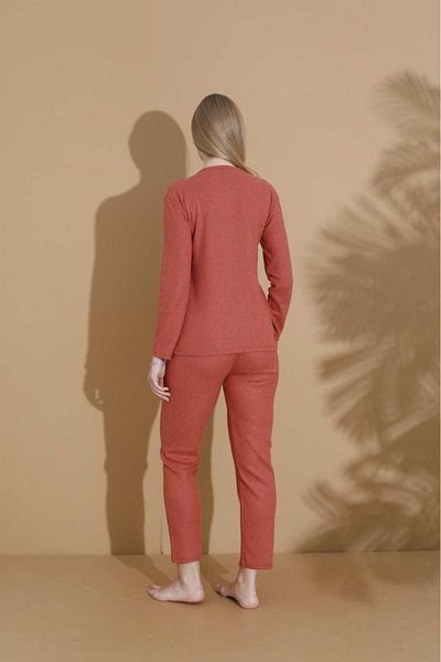 LİLA İÇ GİYİM Costum pijama moale de iarnă