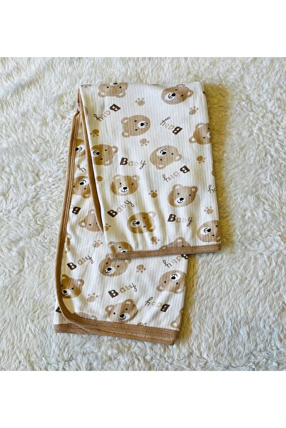 anne dokunuşu gibi KUZUM BEBE بطانية قماط عضوية بطبقة مزدوجة للأطفال البنات و...