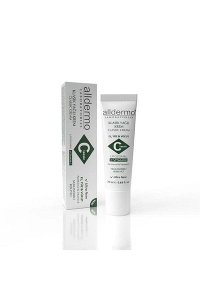 Alldermo Hand Face Body Classic Oily Vitamin C Cream 20 ml