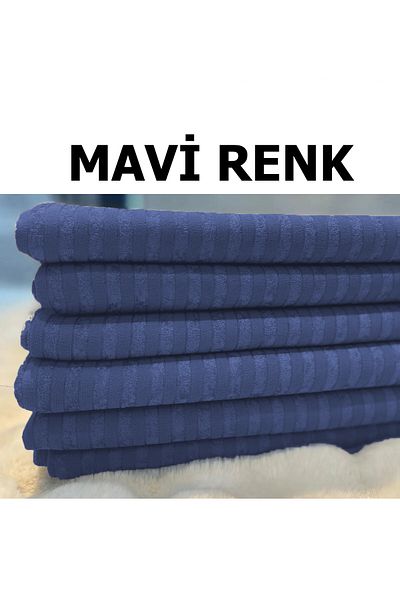 Çt Çeyizci Tekstil Husa de canapea extensibila din catifea Husa de canapea cu dungi din bambus antiderapante 170x210