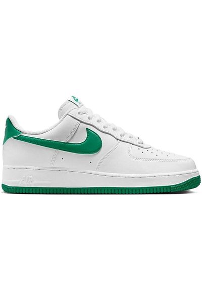 Nike Air Force 1'07 Leather Mens Sneaker White Genuine Leather Men's Casual Sports Shoes White