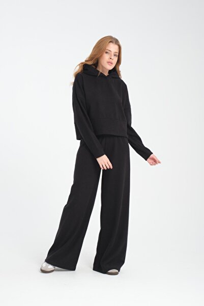 Store Women's Bottom Top Set - Hooded Sweatshirt and Palazzo Pants