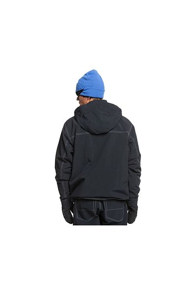 Quiksilver Men's Outdoor Coat - Live Wire Eqytj03443, Black