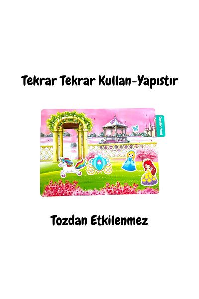 Lino Princess Garden Lino Sticker - Reusable