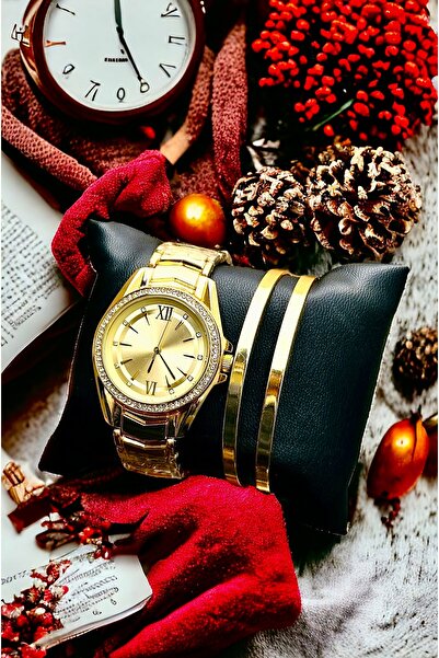 pullmarkt 2 Adet Ajda Bilezik Bileyzik 1 Adet Kol Saati