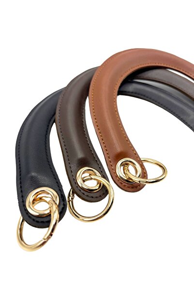 SENSY C Μοντέλο Λαβή Τσάντας με Ανοιξιάτικο Δαχτυλίδι Καφέ