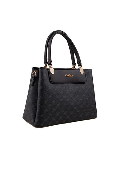 Armine Black Dotted Women's Classic Bag 206