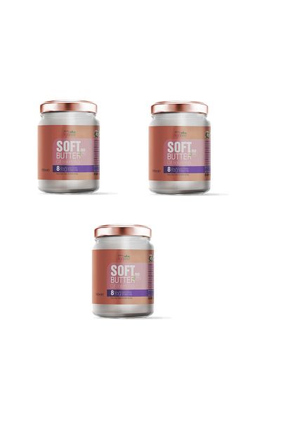 Softem Soft Butter 190 ml Skin Care Oil with 8 Oils 3 Pieces
